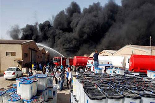 Incendio en depósito con boletas de voto en Iraq antes de un nuevo recuento